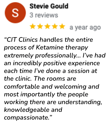 Reviews – Stevie - CIT Clinics
